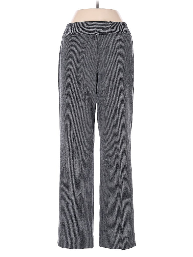 Pre-owned Signature By Larry Levine Dress Pants In Gray