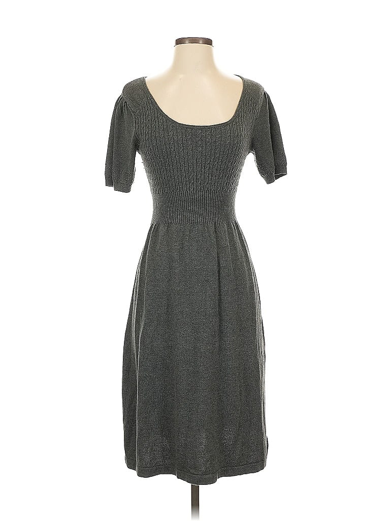 Pre-owned Evan Picone Casual Dress In Gray