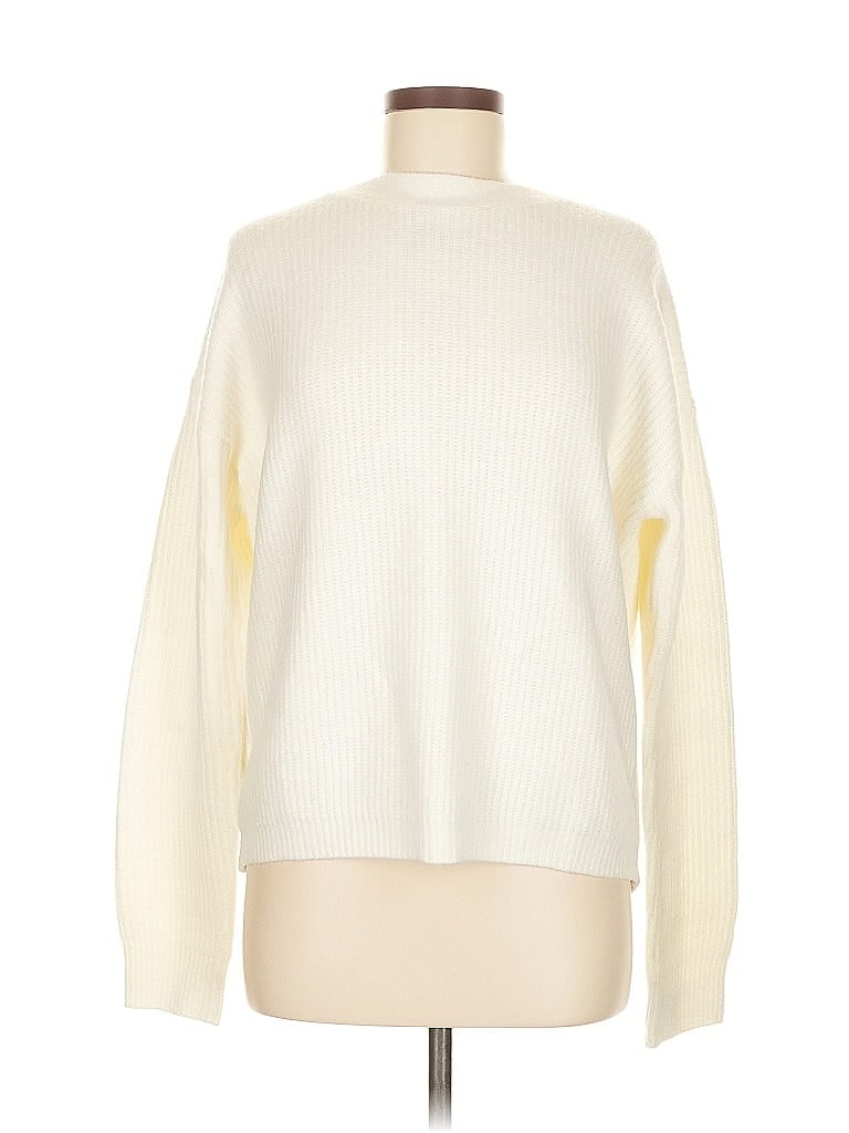 BARDOT Pre-owned Pullover Sweater In White