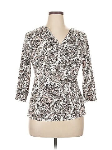Talbots Outlet 3/4 Sleeve Top (view 1)