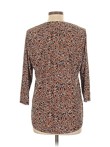 Jones New York Signature 3/4 Sleeve Blouse (view 2)
