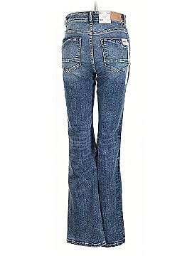7 For All Mankind 100% Cotton Hearts Blue Jeans Size 29 waist