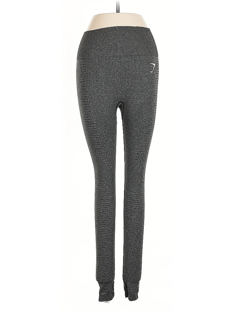 Pre-owned Gymshark Active Pants In Gray