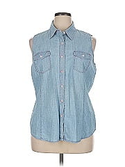 Jones New York Sport Sleeveless Button Down Shirt