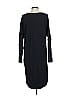 Thurley Solid Black Casual Dress Size XS - photo 4