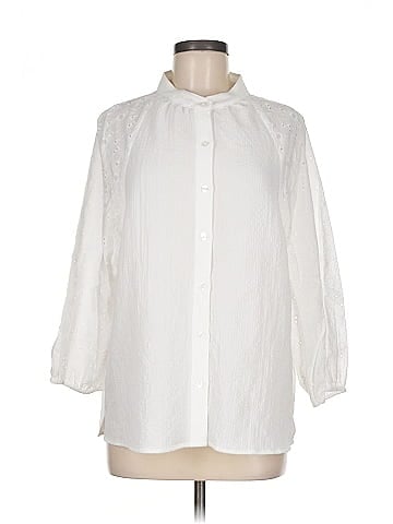 Anne Klein 3/4 Sleeve Blouse (view 1)