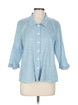 Habitat 3/4 Sleeve Button Down Shirt