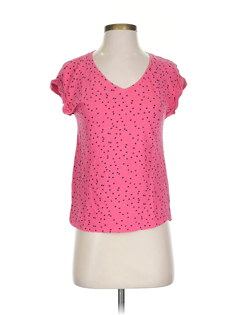 Pre-owned Talbots Short Sleeve T-shirt In Pink
