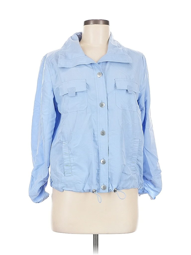 Click to view more detailed imagery on our partner's website Pre-owned Chico's Jacket In Blue