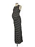 A Pea in the Pod Stripes Black Casual Dress Size XS - photo 1