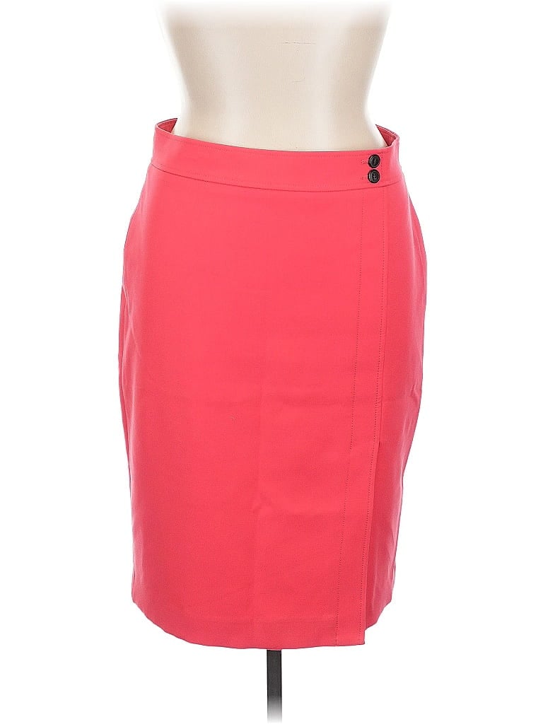 Pre-owned Ann Taylor Formal Skirt In Red
