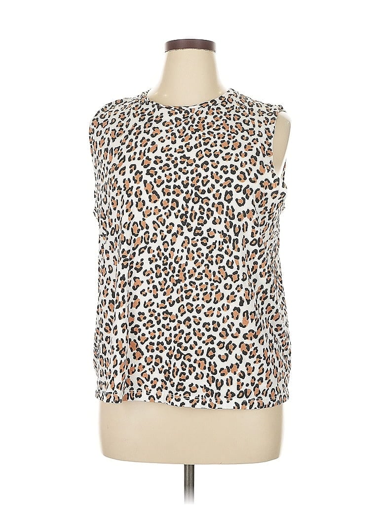 Click to view more detailed imagery on our partner's website Pre-owned T.la Sleeveless T-shirt In Brown