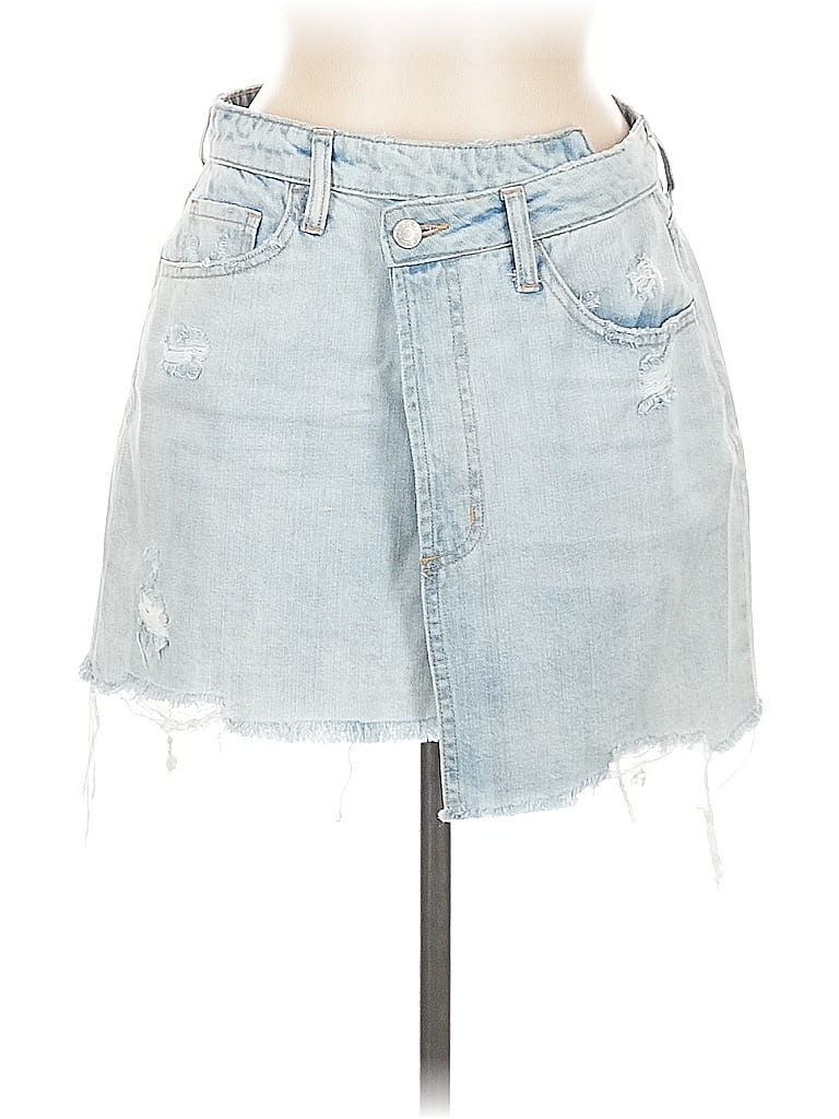 Vervet 100% Cotton Blue Denim Skirt Size M - photo 1