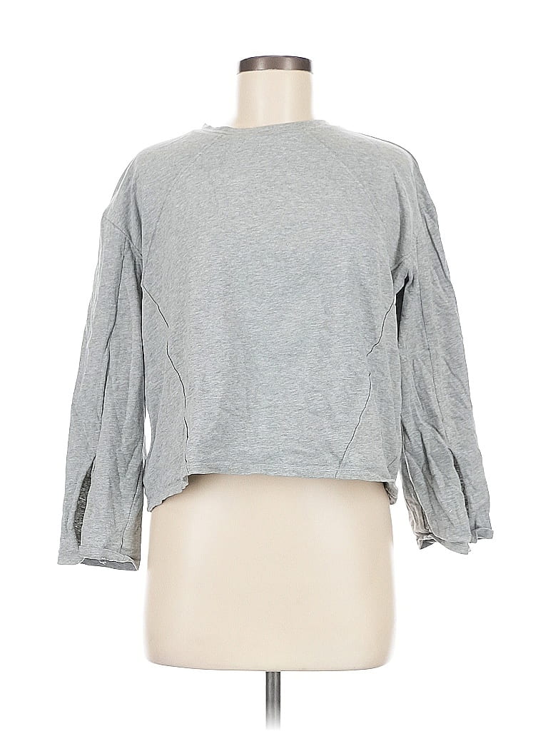 Click to view more detailed imagery on our partner's website Pre-owned Evidnt Los Angeles 3/4 Sleeve T-shirt In Gray