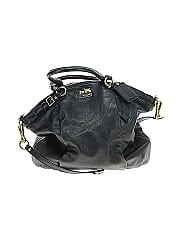 Coach Factory Black Leather Wristlet One size