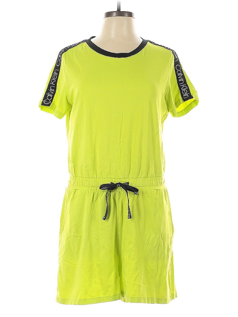 Pre-owned Calvin Klein Romper In Green