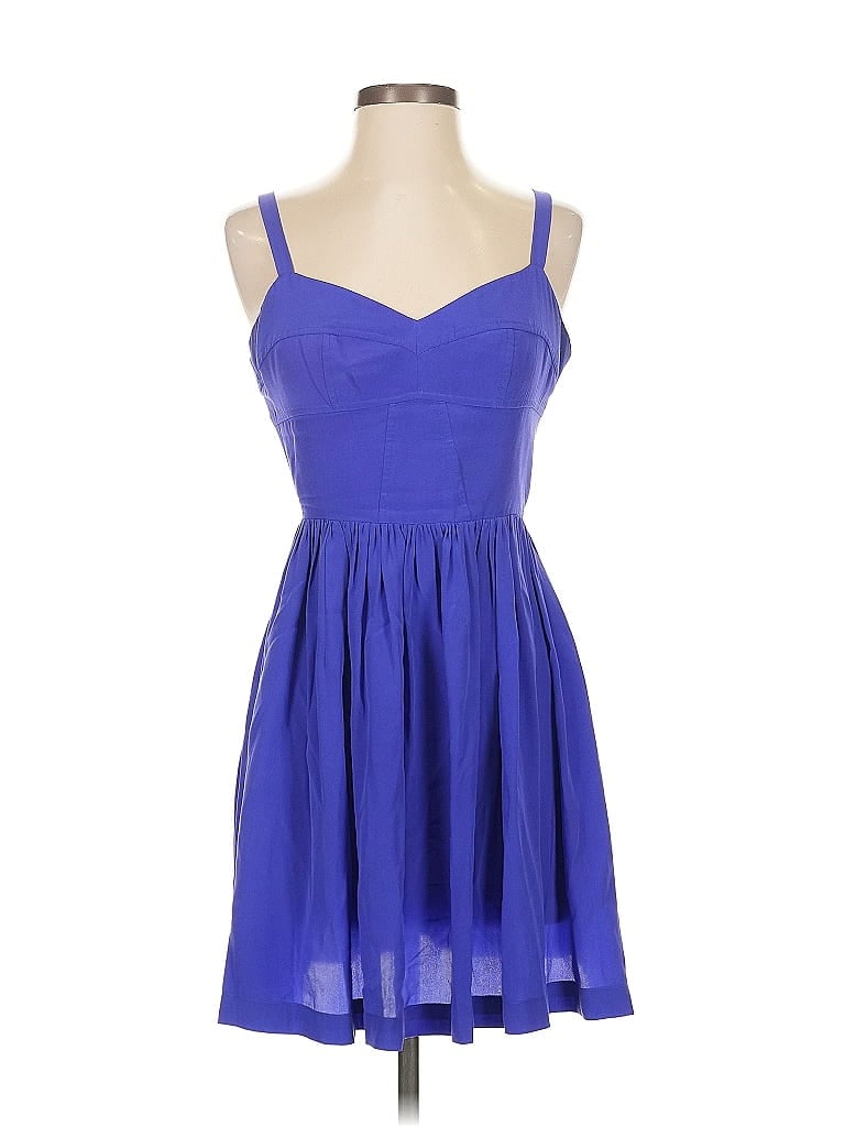 Pre-owned Amanda Uprichard Cocktail Dress In Blue