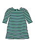 Crewcuts 100% Cotton Stripes Teal Dress Size 5 - photo 1