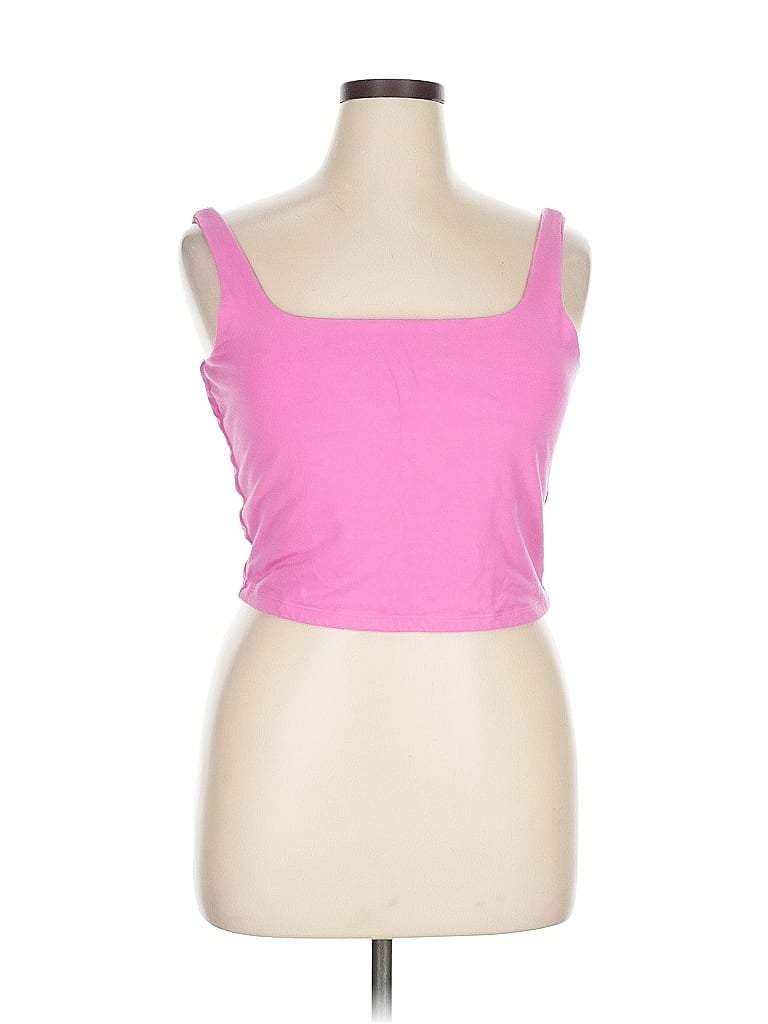 Pre-owned Gap Tube Top Pink Strapless Neckline Tops