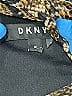 DKNY 100% Polyester Animal Print Brown Tan Long Sleeve Blouse Size M - photo 7