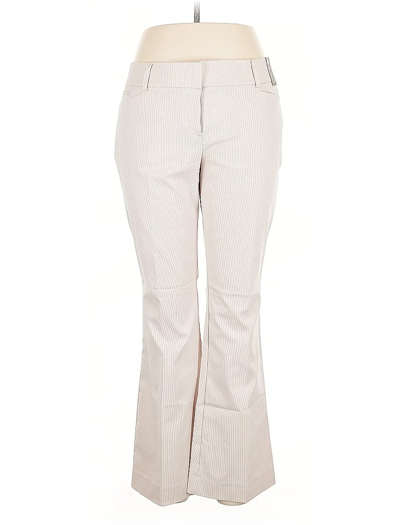 7th Avenue Design Studio New York & Company Ivory Dress Pants Size 12 - photo 1