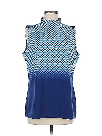 Tail Sleeveless Blouse (view 1)