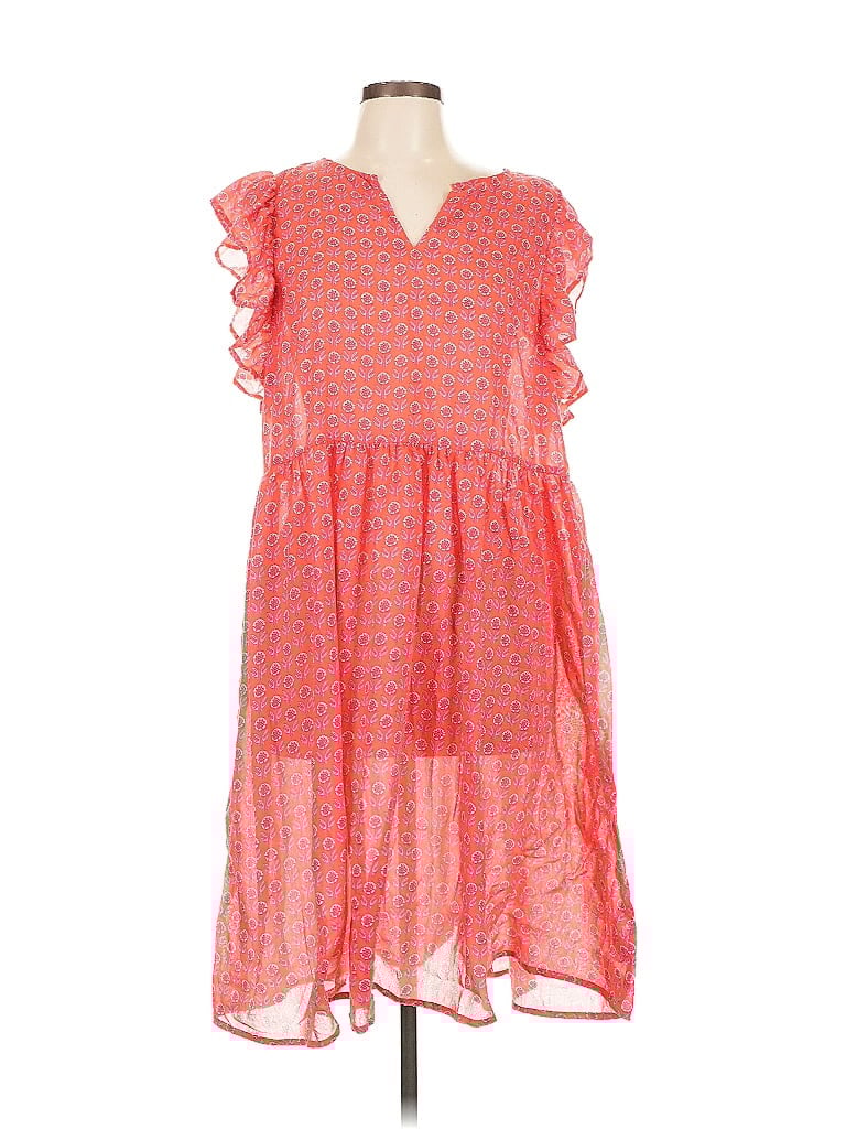 Pre-owned Joules Casual Dress In Orange