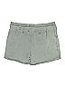 Old Navy - Maternity Solid Green Gray Khaki Shorts Size XXL - photo 2