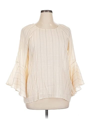 LC Lauren Conrad 3/4 Sleeve Blouse (view 1)