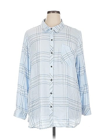 Natural Reflections Long Sleeve Button-Down Shirt (view 1)