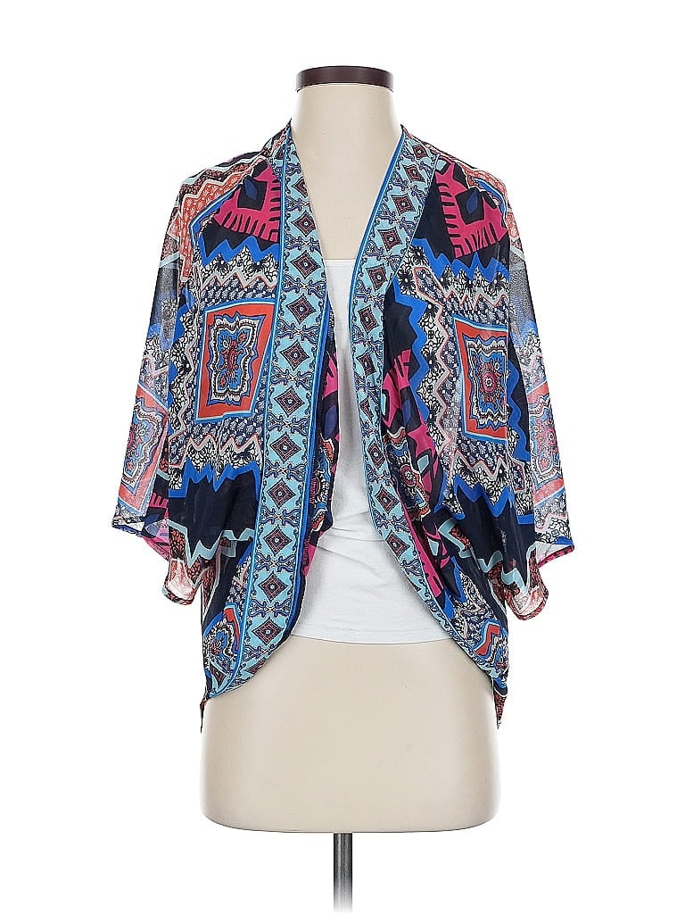 Pre-owned Maurices Kimono In Blue