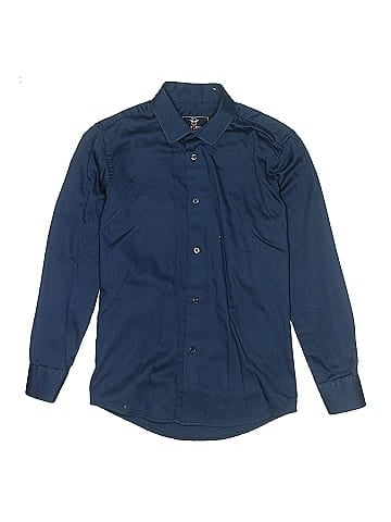 Black N Bianco Long Sleeve Button-Down Shirt (view 1)