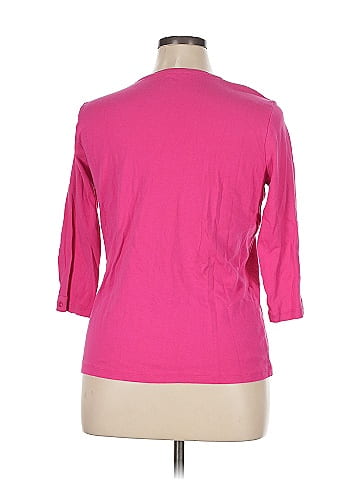 Anne Klein Sport 3/4 Sleeve T-Shirt (view 2)