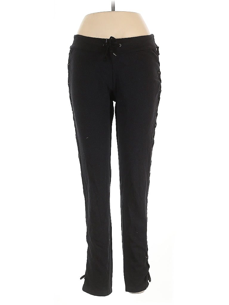 Pre-owned Monrow Casual Pants In Black