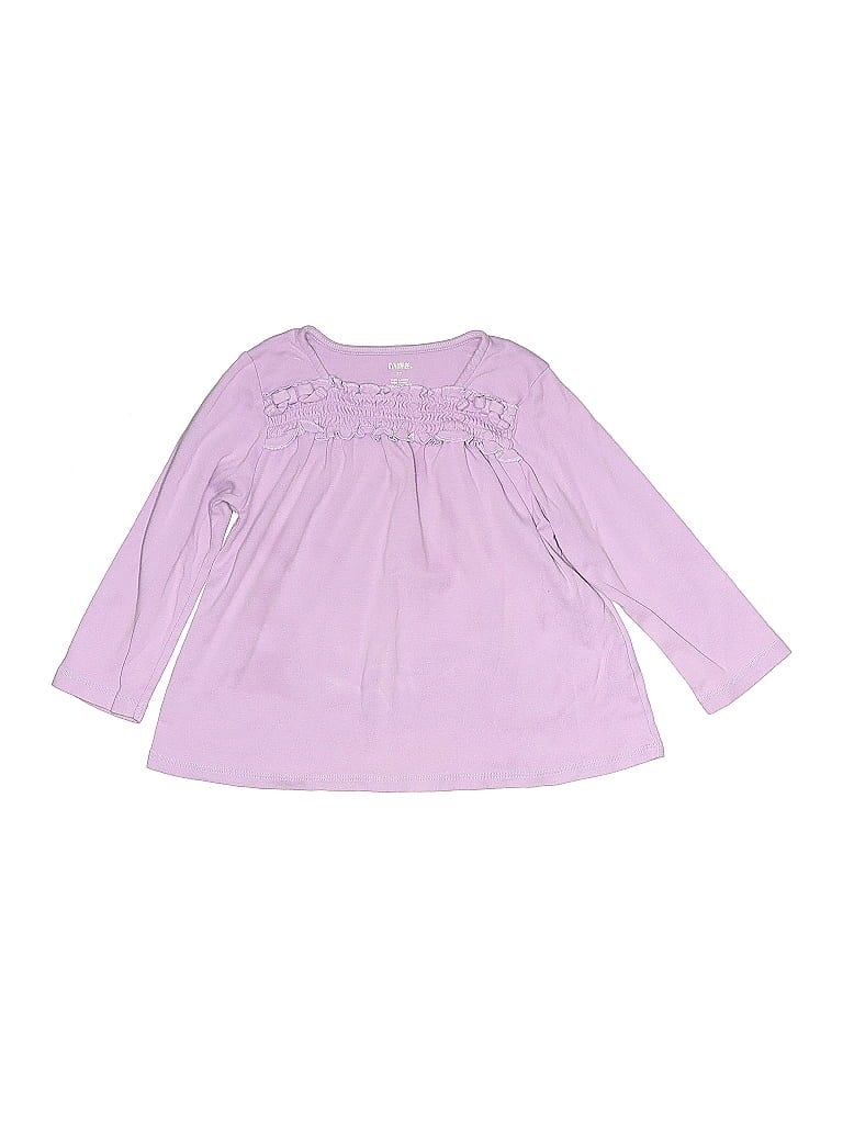 Click to view more detailed imagery on our partner's website Pre-owned Gymboree Kids' Long Sleeve Blouse In Purple
