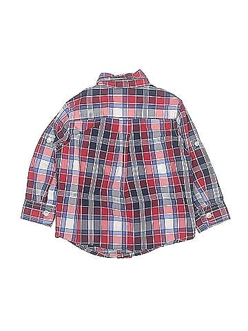 Little Me Long Sleeve Button-Down Shirt (view 2)