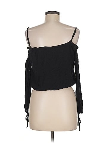 LA Hearts Long Sleeve Blouse (view 2)