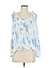 Wildfox Tie-dye Blue Pullover Sweater Size M - photo 1