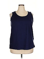 Woman Within Sleeveless T Shirt