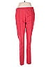 St. John Red Casual Pants Size 4 - photo 1