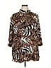 Susan Graver Brown Long Sleeve Turtleneck Size 2X - photo 1