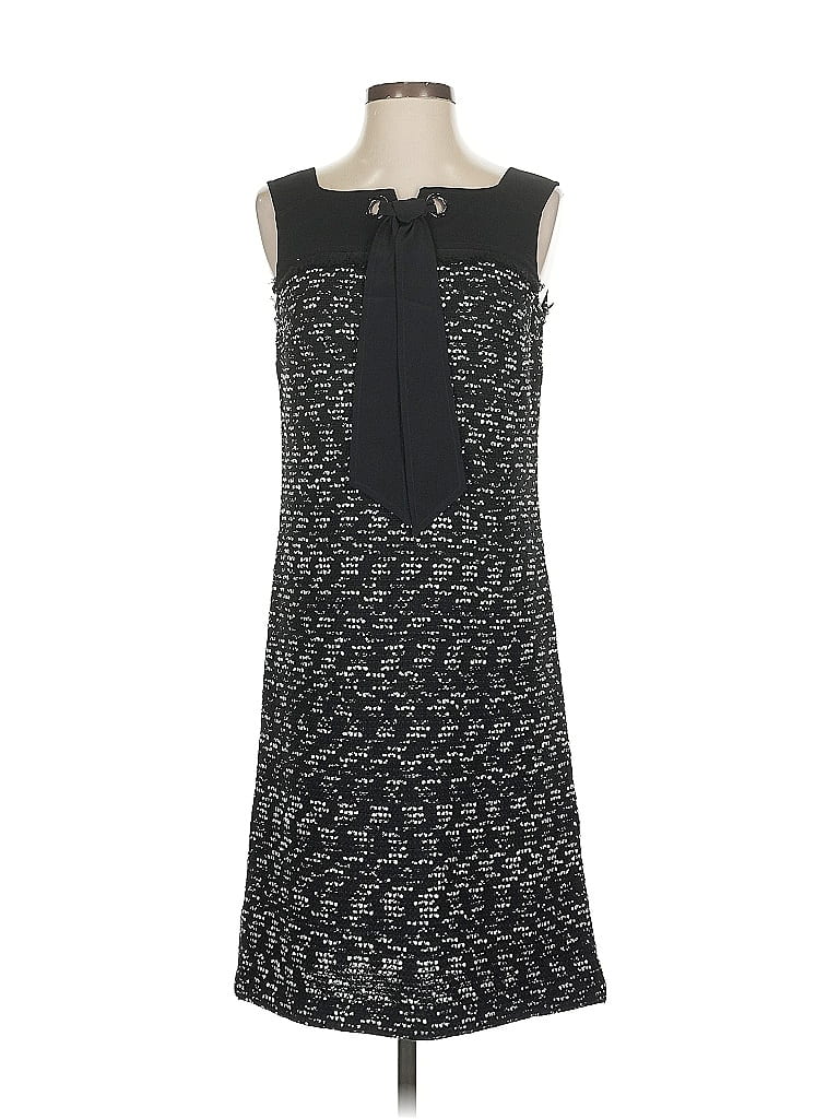 St. John Tweed Black Casual Dress Size 4 - photo 1
