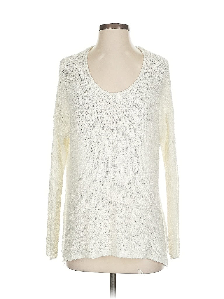 Pre-owned Altar'd State Pullover Sweater In White