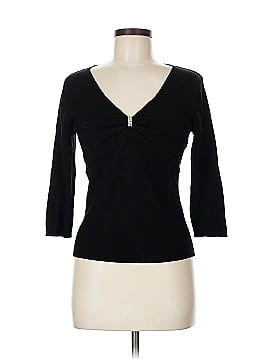 August Silk 3/4 Sleeve Silk Top