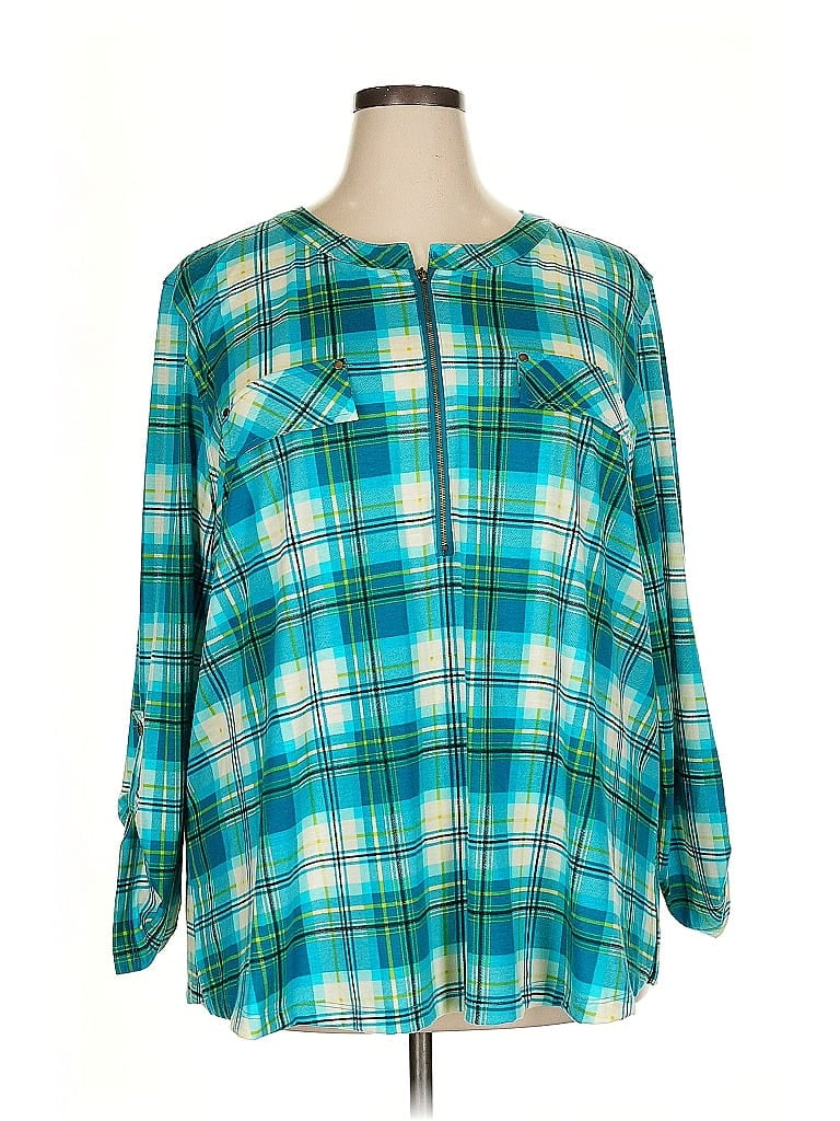 Pre-owned Multiples Cardigan Sweater In Blue