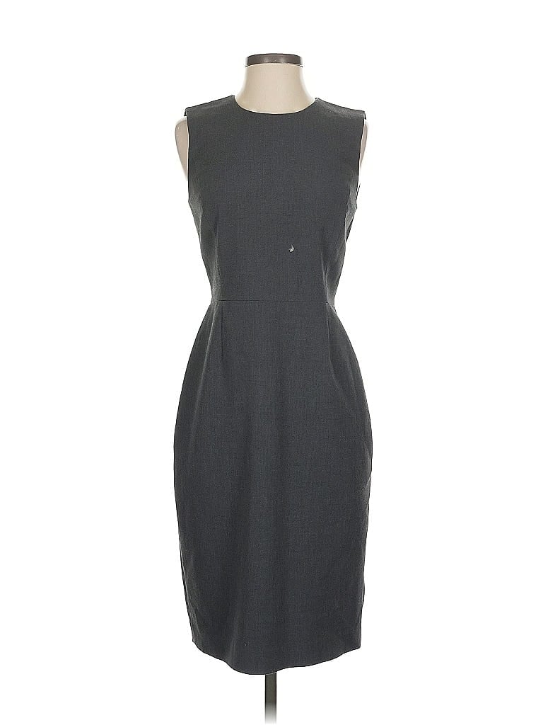 Pre-owned Neiman Marcus Cocktail Dress In Gray