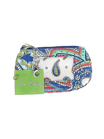 Vera Bradley Marina Paisley Clip Zip ID (view 1)