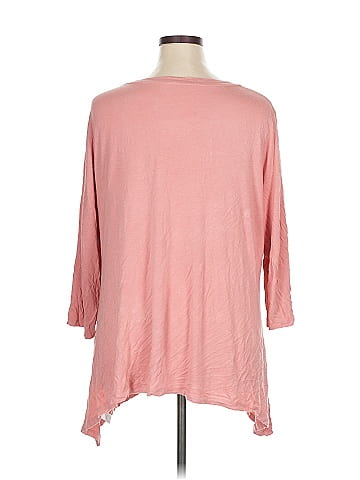LOGO by Lori Goldstein 3/4 Sleeve T-Shirt (view 2)
