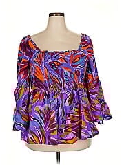 Terra & Sky 3/4 Sleeve Blouse