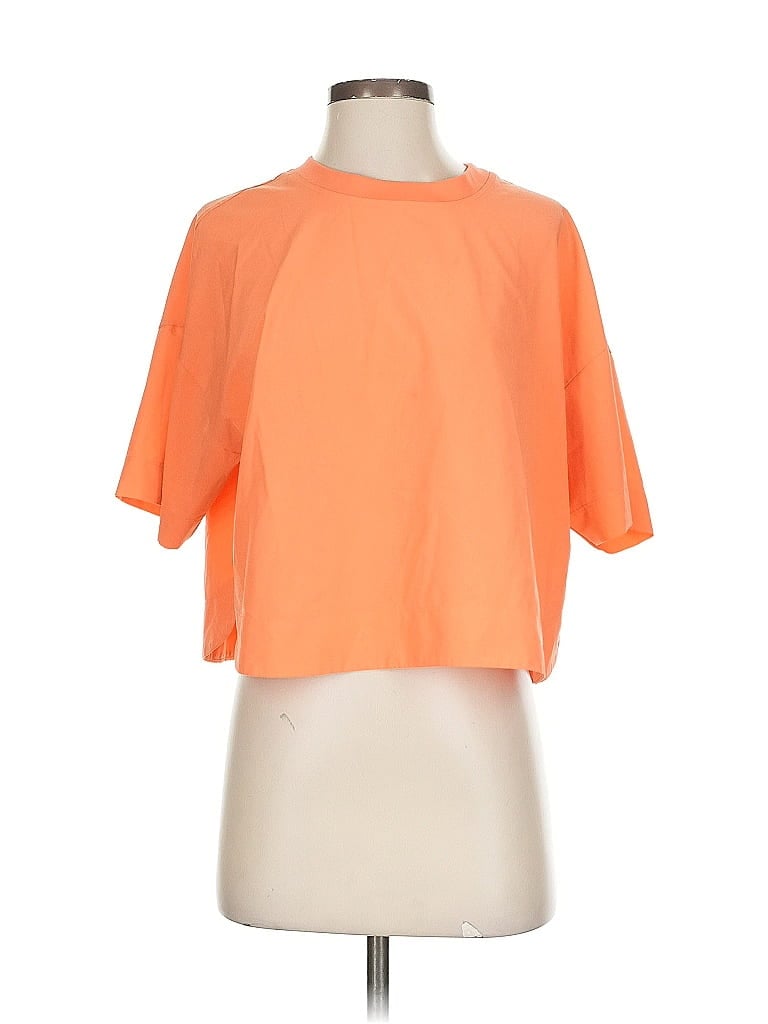 Pre-owned Active By Old Navy Short Sleeve T-shirt In Orange